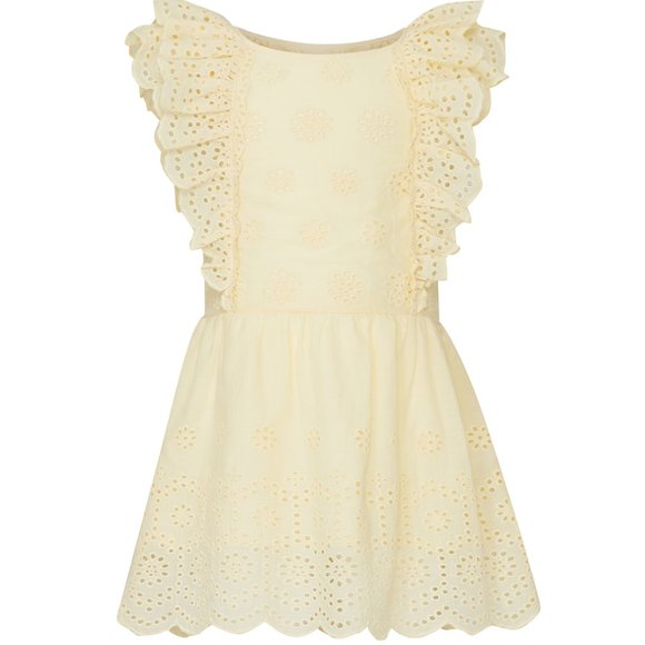 LoveShackFancy Other - LoveShack Girls Kids Sylvie Dress in Yellow